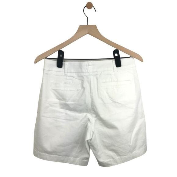 NWOT J.Crew 7" Stretch Chino Short White 4 - Picture 8 of 8